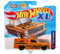 1:43 Hot Wheels XL 2026 JKL06 Chevrolet Silverado Pickup 1983 Orange