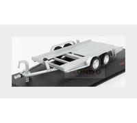 IXO 1/43 DIECAST TWIN 2 AXLE AUTOTRAILER/RALLY CAR TRAILER WITH RAMPS TRL004S