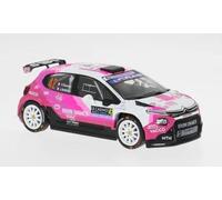 1:43 IXO Citroen C3 Rally2 #42 Rally Montecarlo 2025 Rumeau Amblard RAM976.22 Mo