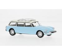 1:43 IXO Citroen Id19 Break Sw Station Wagon 1960Light Blue White CLC609N.22 Mod