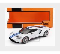 1:43 IXO Ford Usa Gt 2017 White Blue CLC536N.22 Model