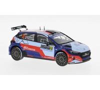 1:43 IXO Hyundai I20 #31 Rally Montecarlo 2025 Camilli De La Haye RAM978.22 Mode