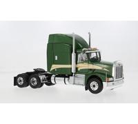 IXO 1/43 DIECAST 1998 PETERBILT 377 A/E TRUCK/CAB IN METALLIC GREEN/CREAM TR232