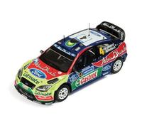1/43 IXO RAM447 Ford Focus RS WRC'09 2010 Finland Rally #4 Latvala & Antilla New