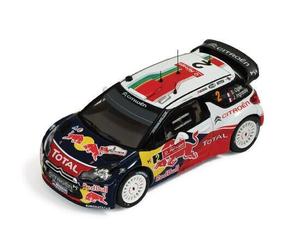 1/43 IXO RAM474 Citroen DS3 WRC 2011 Portugal Rally Winners #2 Ogier & Ingrassia