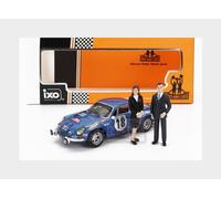 Alpine Ren.1800 S #18 Winner Rally Monte Carlo 1973 W/ Figure Andruet Petit 1:43