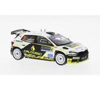 1:43 IXO Skoda Fabia Rs #21 Rally Montecarlo 2025 Gryazin Aleksandrov RAM977.22