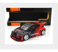 1:43 IXO Toyota Yaris Gr Pandem Rhd 2022 Black Red MOC328.22 Model