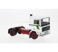 1:43 IXO Volvo F10 Tractor Truck 2-Assi 1983 White Green Red TR228.22 Model