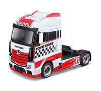 Bburago 32201 Street Fire Mercedes Benz Actros Gigaspace Red 1:43 Diecast Model
