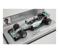 1:43 Minichamps 410150206 Mercedes AMG F1 W06 Hybrid 2015 Rosberg Japan GP 1 Of