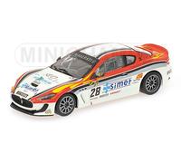 1:43 Minichamps Maserati Granturismo Mc Gt4 Smurra Trofeo Mc 2010 400101228 Mode