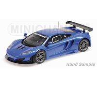 1:43 Minichamps Mclaren Mp4-12C Gt3 Street 2012 Blue 437121397 Model