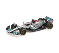 F1 George Russell 1:43 2022 Miami GP Mercedes Benz by Minichamps Model RaceCar