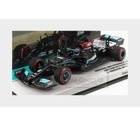 1:43 MINICHAMPS Mercedes Gp F1 W12 #44 Winner Bahrain Gp 2021 Hamilton 413210144