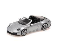1:43 MINICHAMPS Porsche 911 (992.2) Targa 4 Gts Silver 2024 410064141 Model