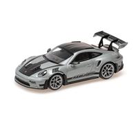 1:43 MINICHAMPS Porsche 911 (992) Gt3Rs Silver 2023 410062117 Model