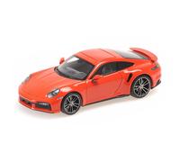 1:43 MINICHAMPS Porsche 911 (992) Turbo S Orange 2020 410069476 Model
