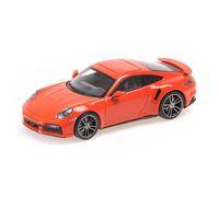 1:43 MINICHAMPS Porsche 911 (992) Turbo S Orange 2020 410069476 Model