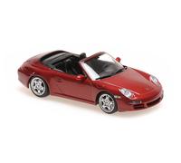 1:43 MINICHAMPS Porsche 911 Carrera S Cabriolet Red Metallic 2005 940063031 Mode