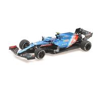 Minichamps Alpine F1 Team A521 Winner Hungary GP 2021 - Esteban Ocon 1/43 Scale