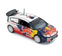 1/43 NOREV 155431 Citroen C4 WRC Winners 2009 Rally du Var France #1 Loeb & Loeb
