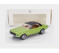 MODELLINO SCALA COMPATIBILE CON FORD MUSTANG COUPE' 1968 METALLIC GREEN JET CAR 1:43 NOREV NV270585