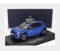 1:43 NOREV Peugeot 208 Gt 2024 Vertigo Blue NV472843 Model
