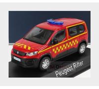479071 Peugeot Rifter Sapeurs Pompiers Red Norev 1/43