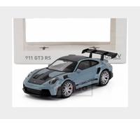 1:43 NOREV Porsche 911 992 Gt3 Rs Coupe 2022 Meissen Blue Black NV750068 Model