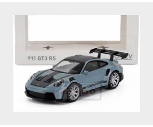 1:43 NOREV Porsche 911 992 Gt3 Rs Coupe 2022 Meissen Blue Black NV750068 Model
