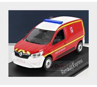 1:43 NOREV Renault Express Van Sapeurs Pompiers 2021 Red Yellow NV511337 Model