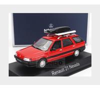NOREV 512133 1:43 Renault 21 Nevada 1989 Red with accessories