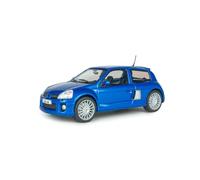 SOLIDO 1/43 DIECAST 2003 RENAULT CLIO V6 PH.2 BLEU ILIADE BLUE METALLIC S4318101