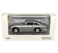 James Bond 007 Aston Martin DB5 Silver Birch 1963 1:43 Scale Norev 270523 Norev Metallic Silver One Size
