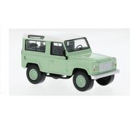 1:43 Scale Norev 845106 Land Rover Defender 90 Station Wagon - Green & White