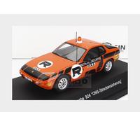 1:43 SCHUCO Porsche 924 Coupe Ons-Streckensicherung 1984 Orange Black 450919500
