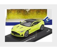 Solido Aston Martin DB12 2023 - Die-Cast - Miniature Car - Window Box with Plastic Base - Collection Model - Luxury Sports Car - Petrol Lime - 1:43