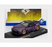 1:43 SOLIDO Nissan 400Z Coupe Rocket Bunny 2022 Purple SL4315502 Model