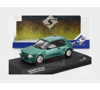 1:43 SOLIDO Peugeot 205 Gti Dimma Body Kit 1992 Green SL4310807 Model