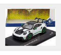 Solido 1:43 Scale Porsche 911 (992) GT3 Rs Tribute to Carrera Rs Package White W/Green 2023 Diecast Model Car - SKU S4314801