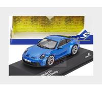 1:43 SOLIDO Porsche 911 992 Gt3 Touring Coupe 2023 Sea Blue Met SL4316504 Model