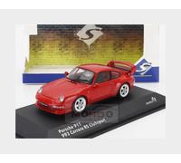 1:43 SOLIDO Porsche 911 993 Rs Clubsport Coupe 1993 Red SL4313802 Model