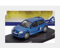 1:43 SOLIDO Renault Clio Sport V6 Phase Ii 2003 Blue SL4318101 Model