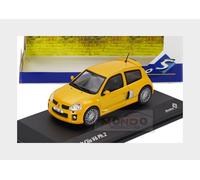 Renault Clio V6 Ph 2 2003 Jaune Sirius 1/43 - S4318102 SOLIDO
