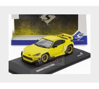 1:43 SOLIDO Toyota Gr86 Rocket Bunny Coupe 2022 Yellow SL4315101 Model