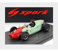 1:43 SPARK Cooper F1 T51 #48 France Gp 1960 B.Halford Red Light Green S8053 Mode