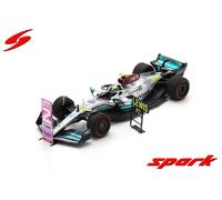 F1 Lewis Hamilton 1:43 2022 Brazilian GP Mercedes by Spark Model RaceCar