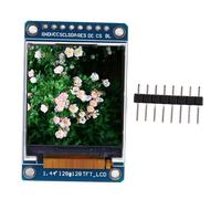 1.44 Inch LCD Display 128x128 RGB | ST7735S Driver IC for High - Resolution Graphics | SPI Interface Screen for Microcontroller Boards/Single - Board Computers/DIY Projects |
