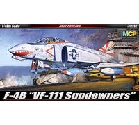 Academy 12232 USN F-4B Phantom VF-111 Sundowners Viet. War Aircraft Kit 1/48 T